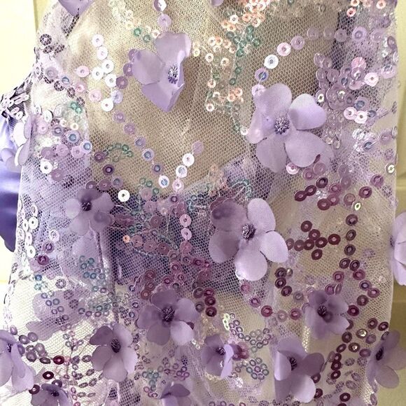 IHeartRaves purple genie dust sequin top - Picture 10 of 10